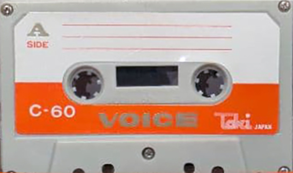 Compact Cassette Voice 60 Type I Normal 1982 Europe
