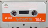 Compact Cassette Voice 60 Type I Normal 1982 Europe