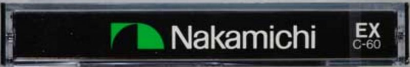Compact Cassette Nakamichi EX 60 Type I Normal 1978 USA