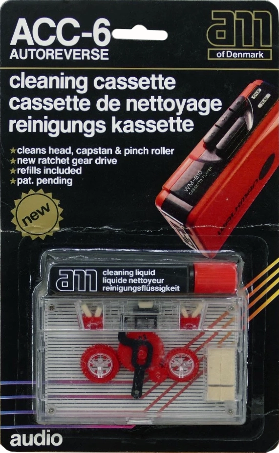 Blister AM "ACC-6" Cleaning Cassette Europe