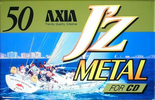 Compact Cassette AXIA J`z Metal 50 "JZMC 50" Type IV Metal 1995 Japan