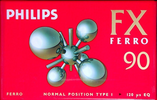 Compact Cassette Philips FX  Ferro 90 Type I Normal 1994 Europe