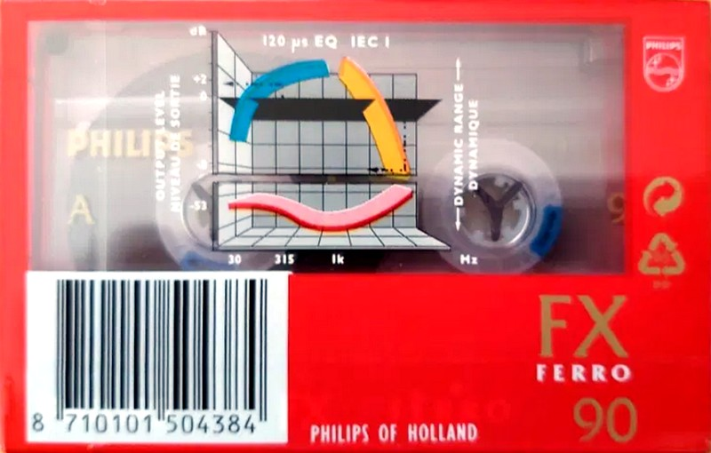 Compact Cassette: Philips  - FX  Ferro 90