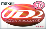 Compact Cassette Maxell UDII / UD2 50 "UD2-50L" Type II Chrome 1997 Japan