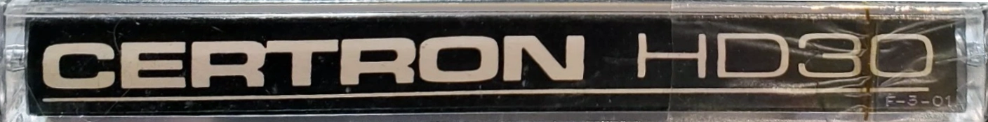 Compact Cassette Certron HD 30 Type I Normal 1980 USA