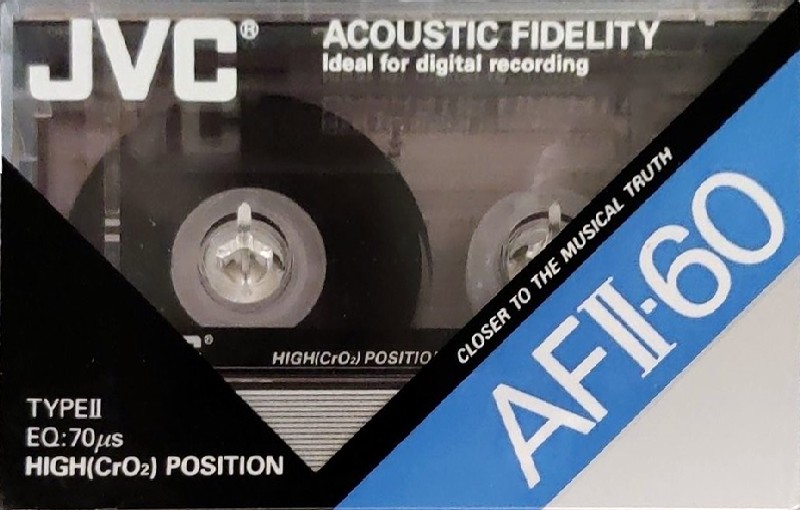 Compact Cassette: Matsushita JVC - AFII 60