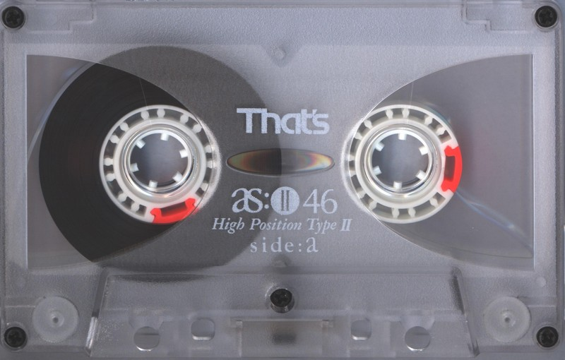 Compact Cassette Thats AS II 46 Type II Chrome 1990 Europe