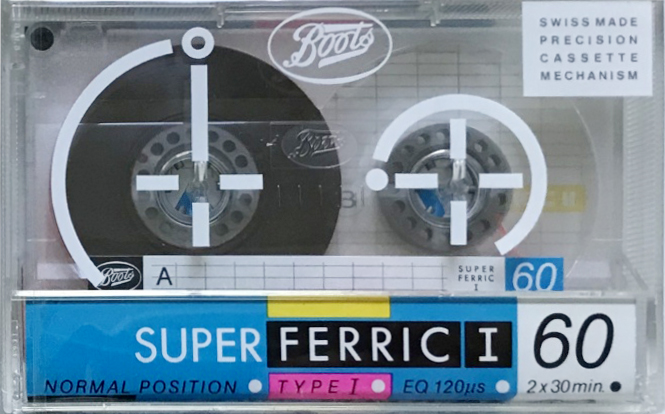 Compact Cassette: ICM Boots - Super Ferric I 60