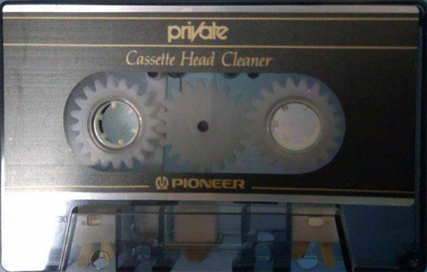Compact Cassette Pioneer "Private" Cleaning Cassette Japan