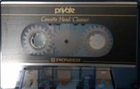Compact Cassette Pioneer "Private" Cleaning Cassette Japan