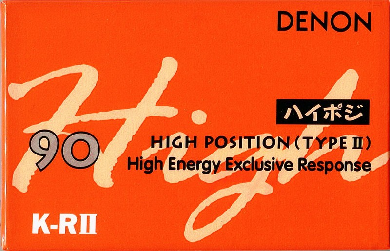 Compact Cassette: Nippon Columbia / Denon Denon - K-RII 90