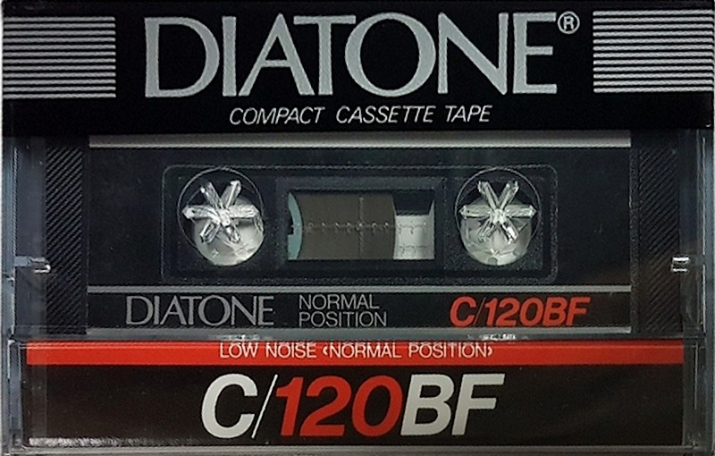 Compact Cassette Diatone BF 120 Type I Normal 1983 Japan