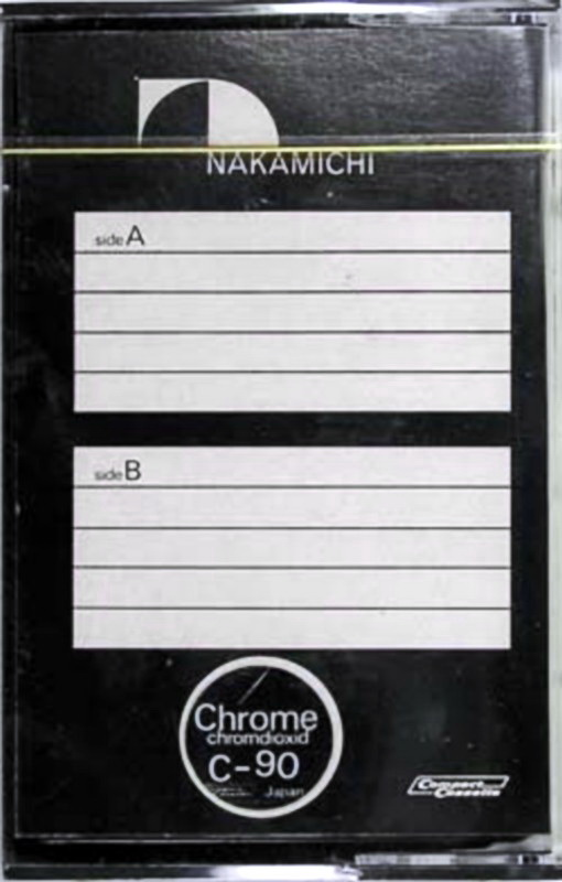 Compact Cassette Nakamichi 90 Type II Chrome 1974 Japan