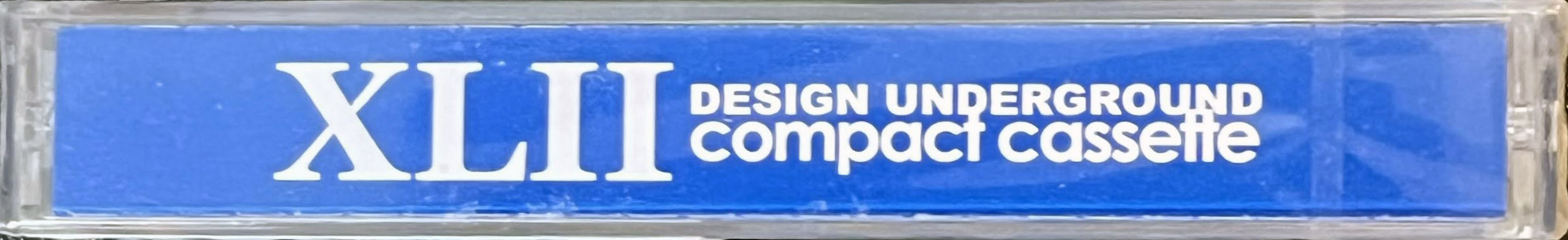 Compact Cassette Design Underground XLII 60 Type II Chrome 2026 Japan