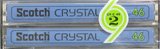 2 pack Scotch Crystal 46 Type I Normal 1977 Japan