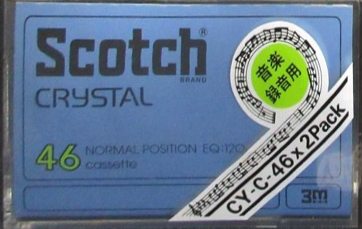 2 pack Scotch Crystal 46 Type I Normal 1977 Japan