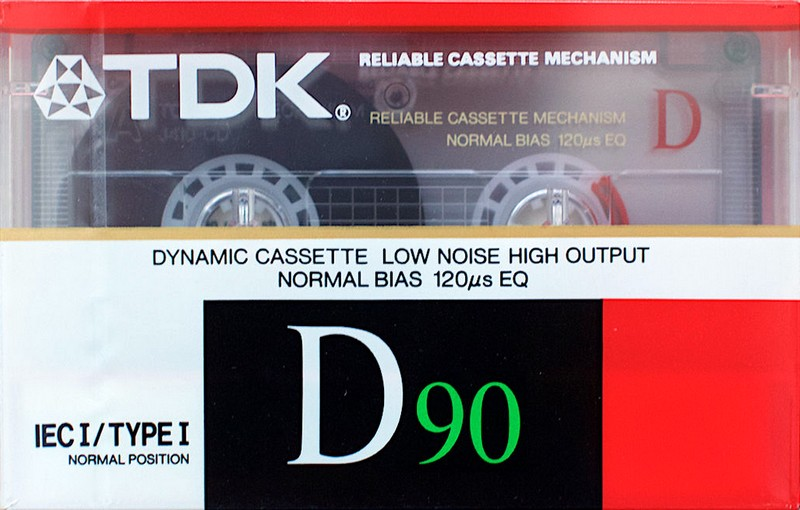 Compact Cassette: TDK  - D 90