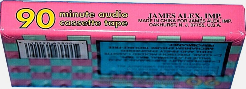 Compact Cassette:  James Alex -  90