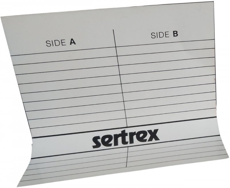Compact Cassette sertrex SX 60 Type I Normal Hungary
