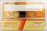 Compact Cassette CRUX X 90 "orange" Type I Normal 2023 Worldwide
