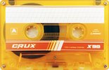Compact Cassette CRUX X 90 "orange" Type I Normal 2023 Worldwide