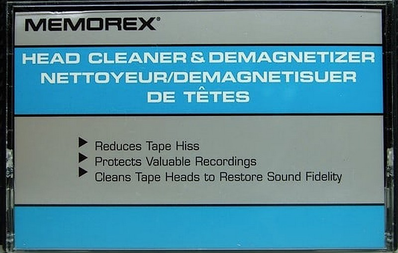 Compact Cassette Memorex Head Demagnetiser USA