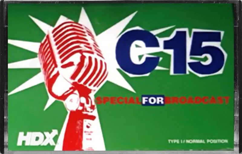 Compact Cassette HDX 15 Type I Normal Unknown Country