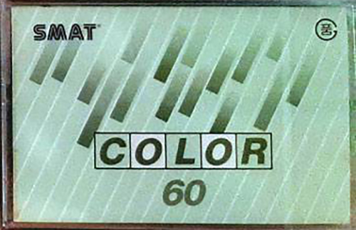 Compact Cassette Smat Color 60 Type I Normal 1986 South Korea