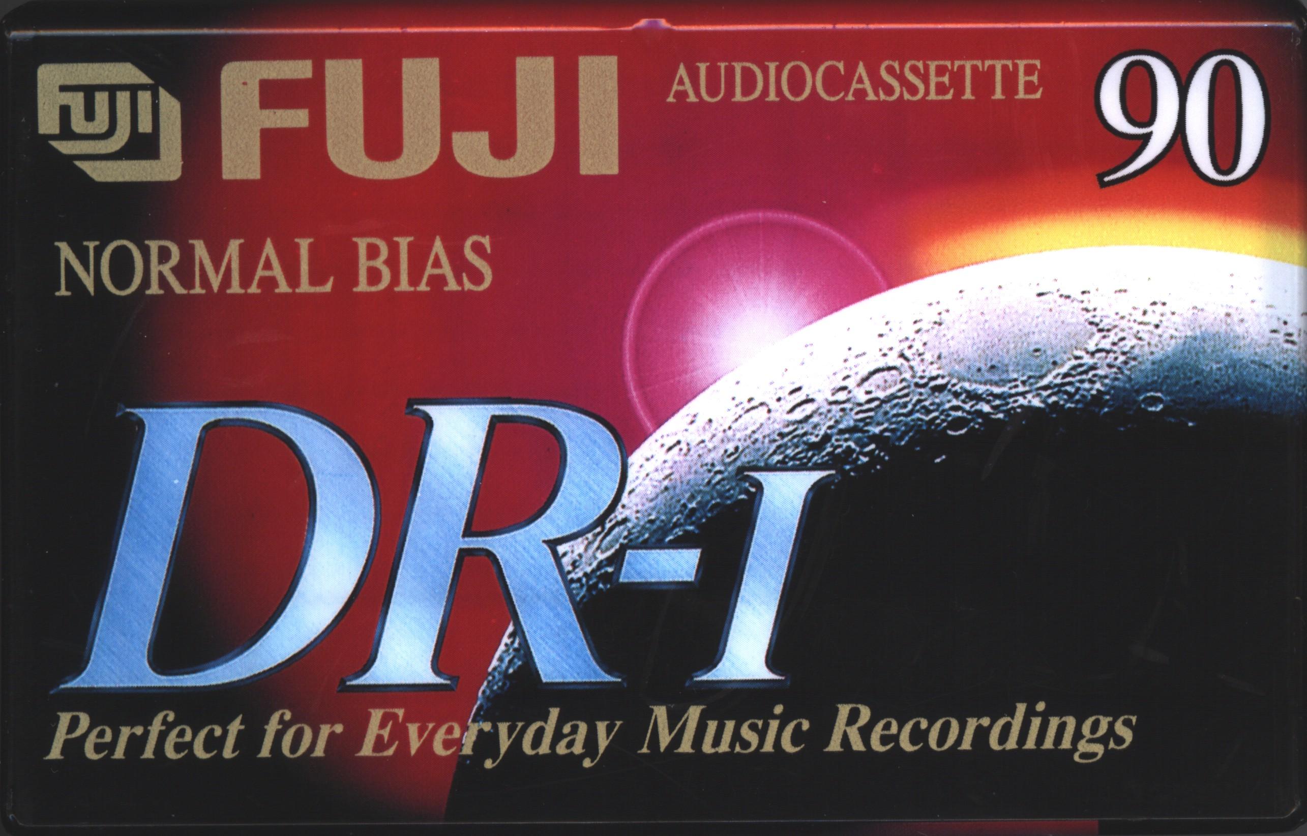 Compact Cassette Fuji DR-I 90 Type I Normal 1995 North America