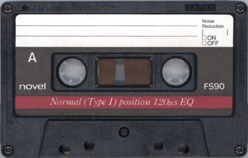 Compact Cassette Novel FS 90 Type I Normal 1982 Japan