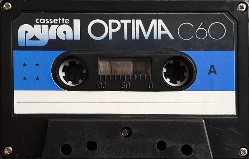 Compact Cassette Pyral Super M.S. 60 Type I Normal 1980 Canada
