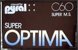 Compact Cassette Pyral Super M.S. 60 Type I Normal 1980 Canada