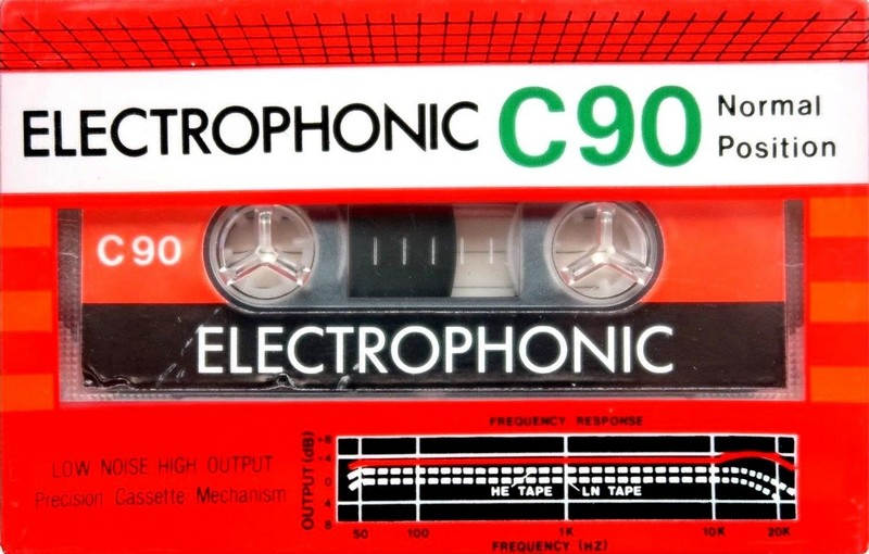 Compact Cassette Electrophonic 90 Type I Normal China