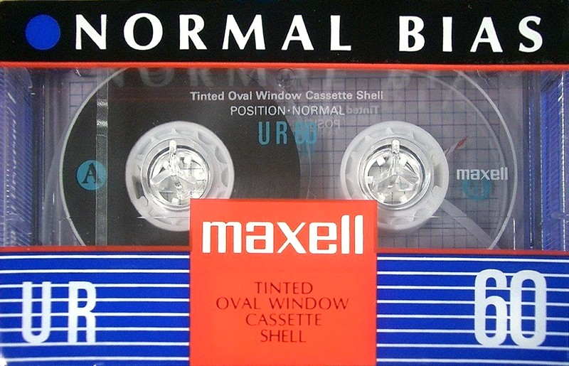 Compact Cassette Maxell UR 60 Type I Normal 1994 Europe