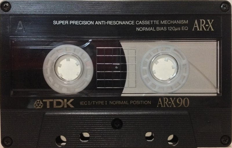 Compact Cassette TDK AR-X 90 Type I Normal 1988 Australia, Europe