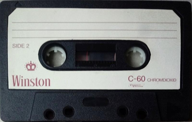 Compact Cassette Winston 60 Type II Chrome 1982 USA