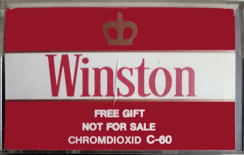 Compact Cassette Winston 60 Type II Chrome 1982 USA