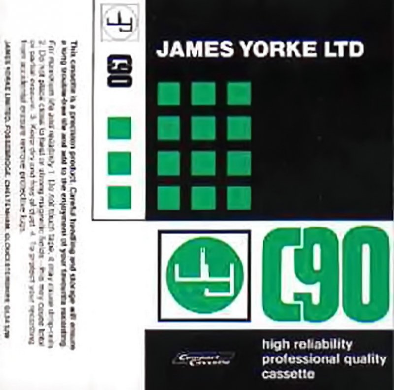 Compact Cassette: Unknown James Yorke -  90