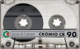 Compact Cassette Circulo de Leitores 90 "Cromio CR" Type II Chrome 1986 Portugal
