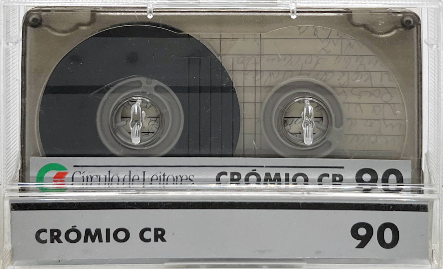 Compact Cassette Circulo de Leitores 90 "Cromio CR" Type II Chrome 1986 Portugal