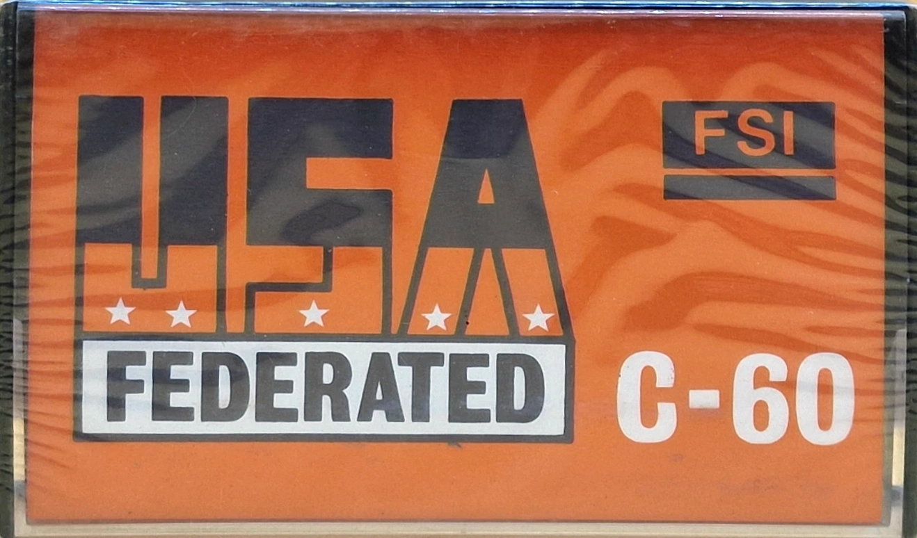 Compact Cassette FSI 60 "USA Federated" Type I Normal USA