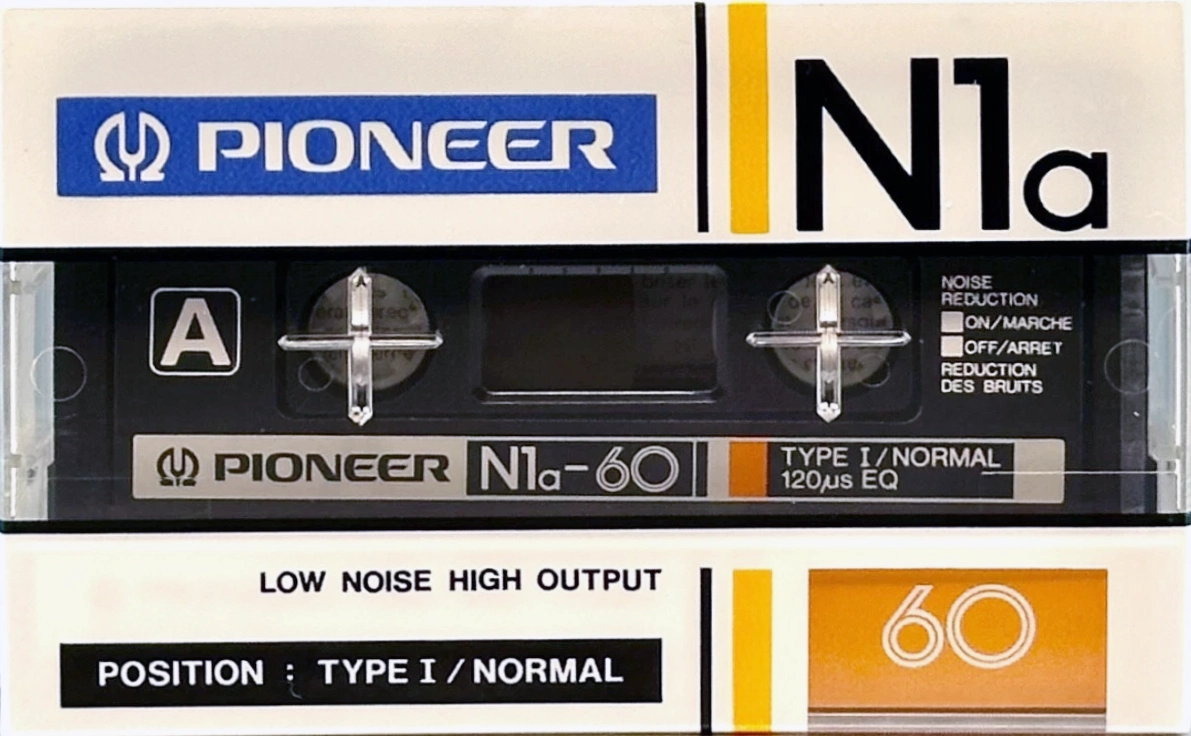 Compact Cassette Pioneer N1a 60 Type I Normal 1982 Europe