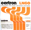 Compact Cassette Certron LN 60 Type I Normal 1978 USA