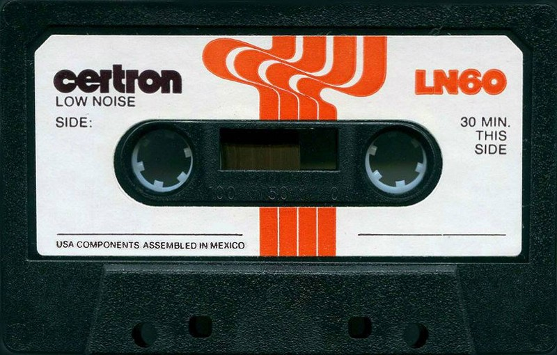 Compact Cassette:  Certron -  60