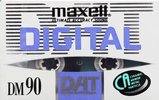 Digital Audio Tape Maxell 90 Type IV Metal 1990 Japan