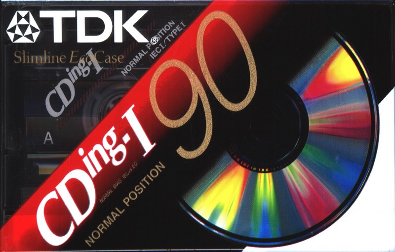 Compact Cassette: TDK  - CDing-I 90