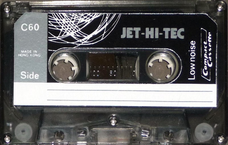 Compact Cassette Jet-Hi-Tec 60 Type I Normal Hong Kong