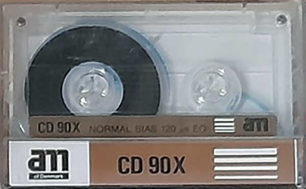 Compact Cassette AM CD X 90 Type I Normal Denmark