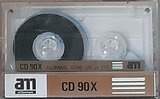 Compact Cassette AM CD X 90 Type I Normal Denmark