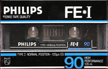 Compact Cassette Philips FE-I 90 Type I Normal 1986 Europe